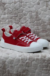 Vicco 346.P24Y.141-11 Lee Kırmızı Keten Sneaker Unisex Çocuk Ayakkabı thumbnail 1