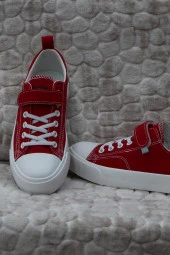 Vicco 346.P24Y.141-11 Lee Kırmızı Keten Sneaker Unisex Çocuk Ayakkabı thumbnail 5