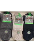 Dündar Erkek Bambu Plus Konç Patik Diyabetik Çorap 5985 - 12 Adet thumbnail 2