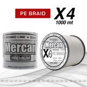 Mercan Pe Örgü Premium X4 ip 1000 m Misina - 6