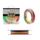 Mercan Premium X4 PE Örgü Multicolor İp 300m Makara Misina - 12