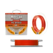 Mercan Pe Örgü Platinum X8 Turuncu İp 150m Makara Misina - 10