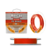 Mercan Pe Örgü Platinum X8 Turuncu İp 300m Misina - 3
