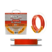 Mercan Pe Örgü Platinum X8 Turuncu İp 150m Makara Misina - 12