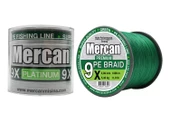 Mercan Pe Örgü Platinum X9 Yeşil ip 1000m Misina - 12