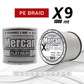Mercan Pe Örgü Platinum X9 ip 1000m Misina - 3