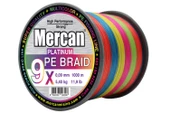 Mercan Pe Örgü Platinum X9 Multicolor ip 1000m Misina - 12