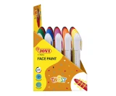 JOVI 193B YÜZ BOYASI STİK KALEM 6 RENK - 30'LU SET - 3
