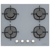 Silverline CS5436S01 Gri Cam Ankastre Önden Düğmeli Ocak - 1