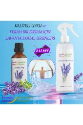 Lavanta Yağı 20 ml ve Lavanta Oda Kokusu 375 ml 2 li Ürün Seti - 1