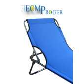 Ecm Proger KATLANIR KADEMELİ ŞEZLONG 2 'Lİ PAKET - MAVİ - 3