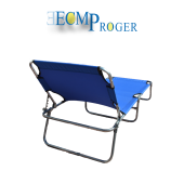 Ecm Proger KATLANIR KADEMELİ ŞEZLONG 2 'Lİ PAKET - MAVİ - 4