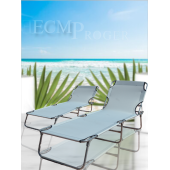Ecm Proger KATLANIR KADEMELİ ŞEZLONG 2'Lİ PAKET - GRİ - 1