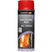 MOTİP ISIYA DAYANIKLI KIRMIZI SPREY BOYA 400ML - 1
