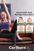 Özel Üretim Yumuşak Yıkanabilir Bedensiz Sağ Sol Ayak Uyumlu Baş Parmak Kemik Düzeltici 2 Adet - 4