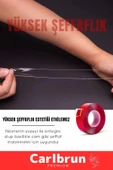 Özel Üretim Süper Güçlü İz Bırakmayan Çift Taraflı Akrilik Köpük Montaj Bandı 30mm X 5mt - 2 Adet - 5