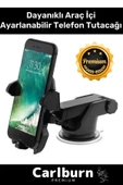 Özel Üretim Uzayabilen Ayarlanabilir Vantuzlu Cep Araç Telefon Tutucu Oto Araba Içi Telefon Tutacağı - 1