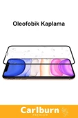 Premium Seri Iphone 15 Uyumlu Kırılmaz Cam Nano Tam Koruma Modeli Temperli Ekran Koruyucu - 5