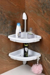 2'Li Lüx Banyo Köşelik - 1