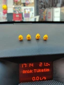 Otomobil Aksesuarı Dikiz Aynası Aksesuarı Dikiz Aynası Süsü Civciv Mini Set Civcivler - 4