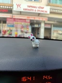 Otomobil Aksesuarı Dikiz Aynası Aksesuarı Dikiz Aynası Süsü Sevimli Tavşan Tiny Bunny - 3