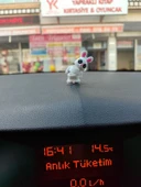 Otomobil Aksesuarı Dikiz Aynası Aksesuarı Dikiz Aynası Süsü Sevimli Tavşan Tiny Bunny - 2