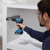 Bosch Professional GSR 185-Li 2.0 Ah + 3.0 Ah Çift Akülü Vidalama Makinesi Ve Ph2/25 Bits Uç - 3