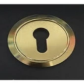 Rozet Önü Açık Kapı Çelik Rozet Sarı - 3