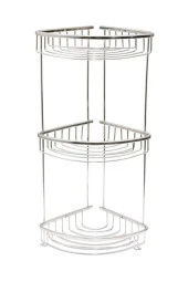Oval Dalgalı 3 Katlı Köşelik Paslanmaz 20*20 Cm - 1