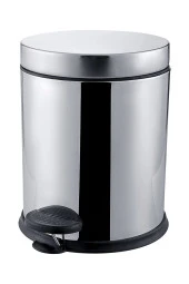 3 Lt.Pedallı Krom Çöp Kovası - 1