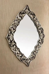 Üçgen Kare Dekoratif Polyester Ayna - 1