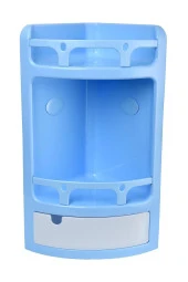Çekmeceli Banyo Köşelik Mavi - 1