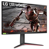 Lg Ultragear 32Gn55r-B 31.5 İnç Fhd 165Hz 1Ms Pivot Asansör Nvıdıa G-Sync Va Gaming Monitör - 3