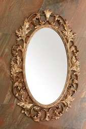 Dekoratif Salon Aynası Gold - 1