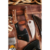 2 Li Outdoor Balta Bıçak Set Kamp Baltası Bıçak Bıçağı Budama Baltası LZBÇK1 - 6