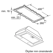 Bosch Dln53aa70 Inox Ankastre Aspiratör - 5