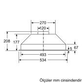 Bosch Dln53aa70 Inox Ankastre Aspiratör - 6