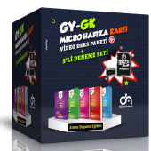 KPSS GK-GY Video Ders Paketi 5li Deneme Hediyeli - 1