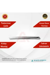 Volkswagen Caddy Mini Van Bagaj Çıtası 2010-2014 Krom Paslanmaz Çelik - 2