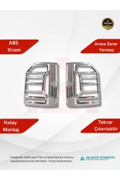 Volkswagen Transporter T6 Van Stop Çerçevesi 2 Parça 2015 ve Üzeri Abs Krom - 2