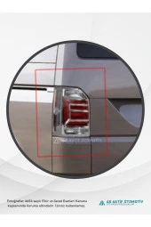 Volkswagen Transporter T6 Van Stop Çerçevesi 2 Parça 2015 ve Üzeri Abs Krom - 3