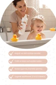 Clooe Organik Bebek & Çocuk Saç, Vücut Şampuanı (400ml) - pH Dengeli, Konak Önleyici - 3