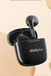 Lenovo Thinkplus Lp1 Yeni Versiyon Kablosuz Bluetooth Kulaklık Siyah - 2