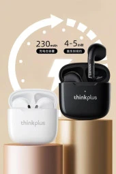 Lenovo Thinkplus Lp1 Yeni Versiyon Kablosuz Bluetooth Kulaklık Siyah - 3