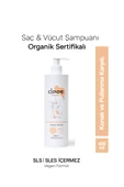 Clooe Organik Bebek & Çocuk Saç, Vücut Şampuanı (400ml) - pH Dengeli, Konak Önleyici - 1