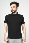 Cazador Erkek P.Yaka  K.Kol  T-shit Siyah thumbnail 1