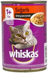 Whiskas Sığır Etli Kedi Konservesi 400gr - 1