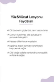 Organik Bebek Losyonu (250ML) - Argan Yağı, Zeytinyağı, Huş, Gül Suyu - Yenidoğan Kullanımına - 3