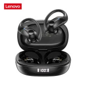 Lenovo Thinkplus Lp75 Kablosuz Şarj Göstergeli Sporcu Bluetooth Kulaklık Siyah - 1