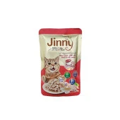 Jinny Gravy Ton ve Tavuk Etli Kedi Konserve Mama 70 gr - 1